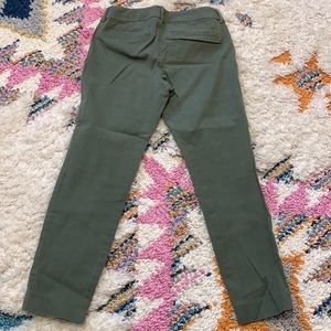 Sage cropped Pixie pants, size 6